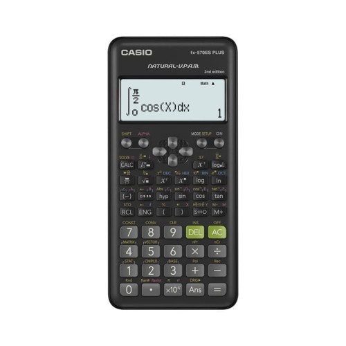 Casio FX-570ESPLUS-2 calculator Desktop Scientific Black Casio FX-570ESPLUS-2 calculator Desktop Scientific Black