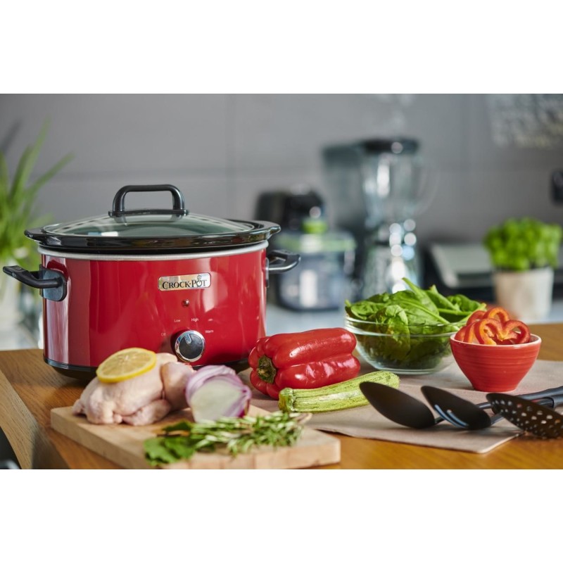 Crock-Pot SCV400RD slow cooker 3.5 L Black, Red Crock-Pot SCV400RD slow cooker 3.5 L Black, Red