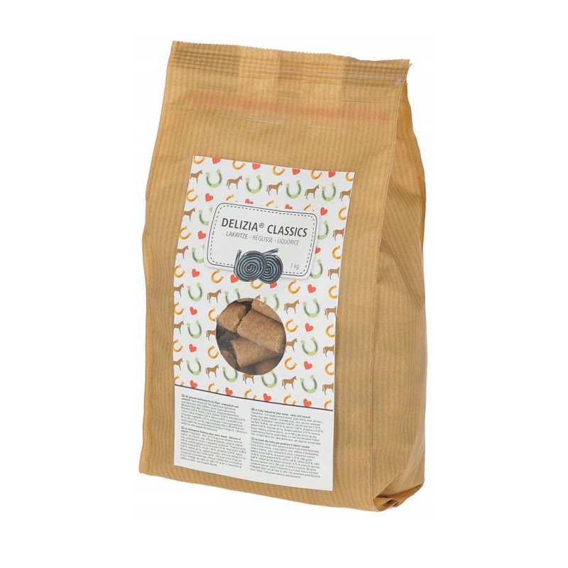 KERBL Delizia Classics Liquorice - horse treats - 1 kg KERBL Delizia Classics Liquorice - horse treats - 1 kg