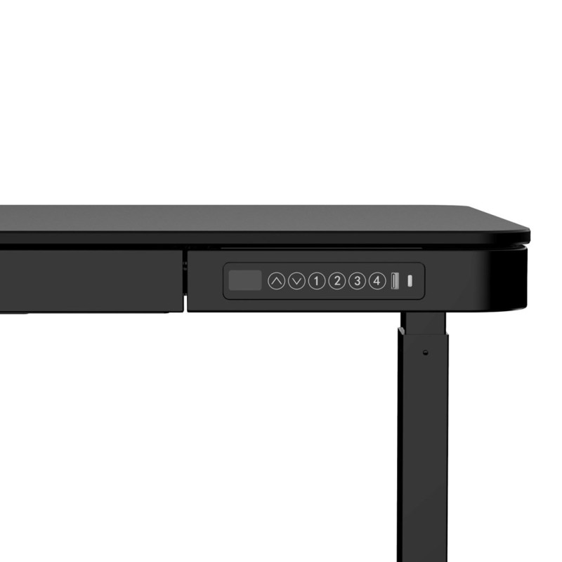 ACTIVEJET desk with electric height adjustment 140x70 ET119W-C black ACTIVEJET desk with electric height adjustment 140x70 ET119W-C black