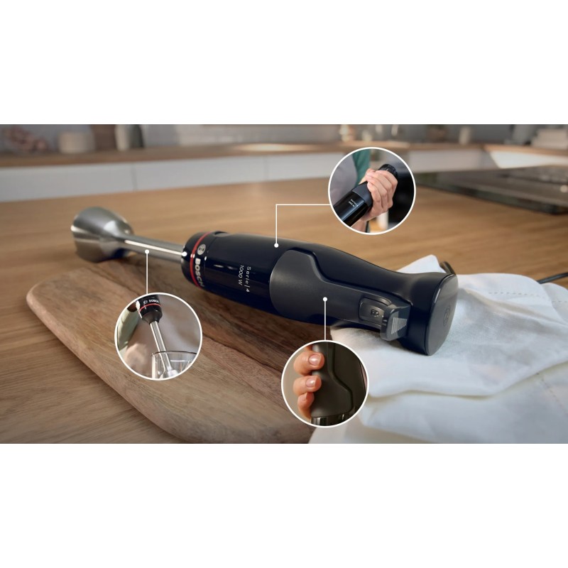 Bosch Serie 4 MSM4B621 blender 0.6 L Immersion blender 1000 W Anthracite, Transparent Bosch Serie 4 MSM4B621 blender 0.6 L Immersion blender 1000 W Anthracite, Transparent