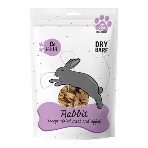 PAKA ZWIERZAKA Lio Pepe Rabbit XL - dog treat - 180g PAKA ZWIERZAKA Lio Pepe Rabbit XL - dog treat - 180g