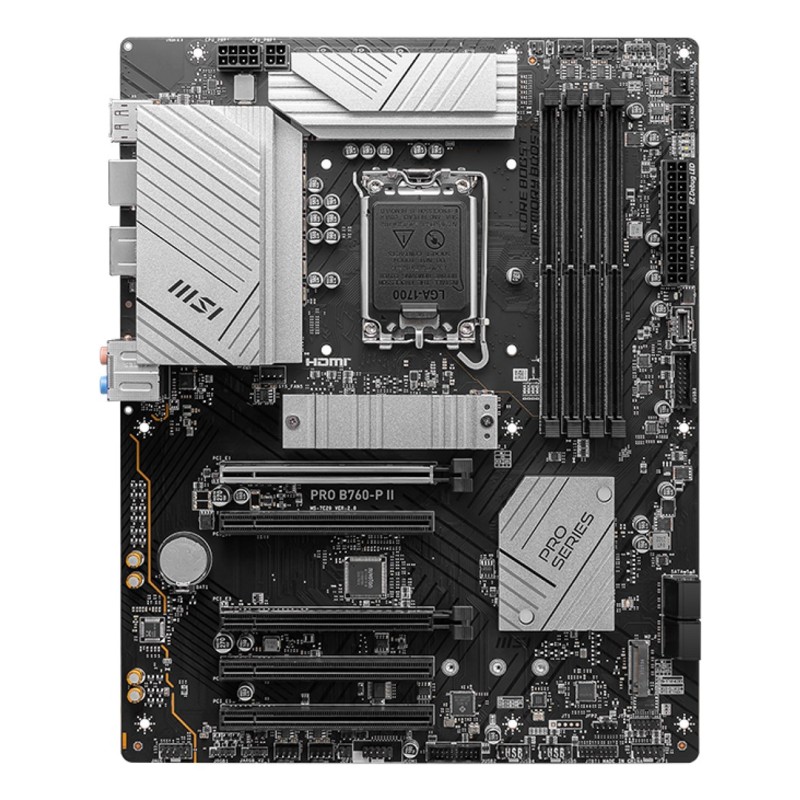 MSI PRO B760-P II motherboard Intel B760 LGA 1700 ATX