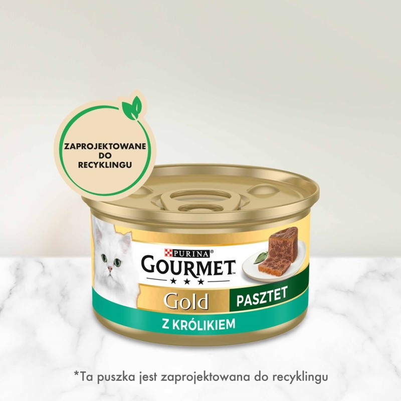 GOURMET Gold Rabbit - wet cat food - 85g GOURMET Gold Rabbit - wet cat food - 85g