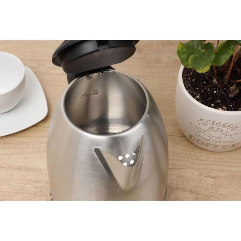 ELDOM Steel kettle HUMI, 1800 W, capacity 1.7L, hob ELDOM Steel kettle HUMI, 1800 W, capacity 1.7L, hob