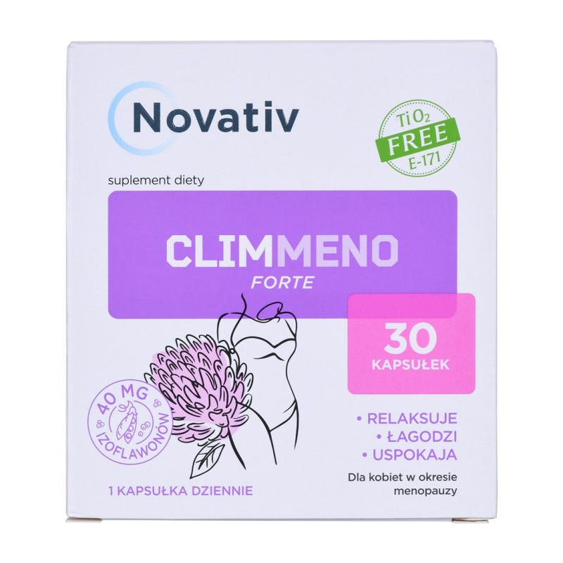 Novativ ClimMeno Forte 30 capsules Novativ ClimMeno Forte 30 capsules