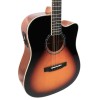 V-TONE VEAG1 CE VS - 4/4 electro-acoustic guitar, Vintage sunburst V-TONE VEAG1 CE VS - 4/4 electro-acoustic guitar, Vintage sunburst