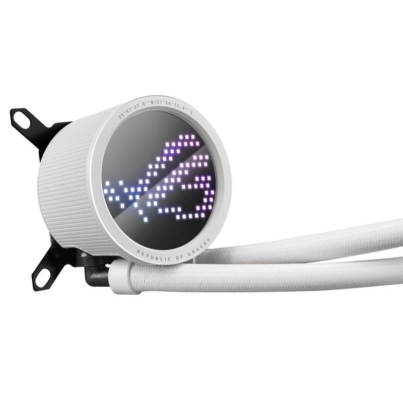 ASUS ROG Ryuo III 360 ARGB White Edition Processor Liquid cooling kit 12 cm ASUS ROG Ryuo III 360 ARGB White Edition Processor Liquid cooling kit 12 cm