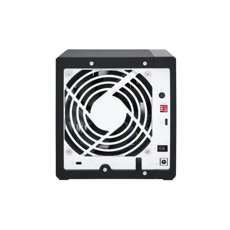QNAP TR-004 storage drive enclosure HDD/SSD enclosure Black 2.5/3.5 QNAP TR-004 storage drive enclosure HDD/SSD enclosure Black 2.5/3.5