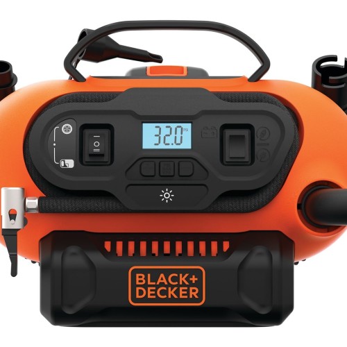 Black & Decker BDCINF18N-QS air compressor 160 l/min AC/Cigar lighter Black & Decker BDCINF18N-QS air compressor 160 l/min AC/Cigar lighter