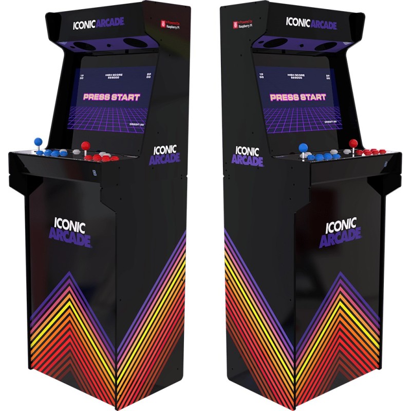 Iconic Arcade Arcade Cabinet Wi-Fi Multicolour Iconic Arcade Arcade Cabinet Wi-Fi Multicolour