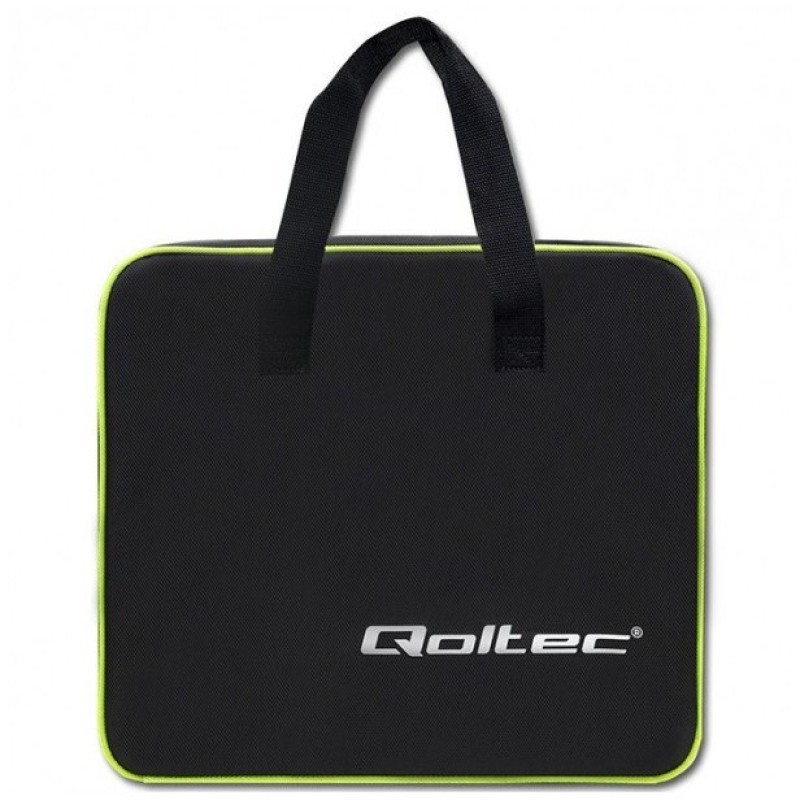 Qoltec 52465 Mobile charger for EV 2-in-1 Type2 with regulation | 3.5kW | 230V | LCD | Portable | Wallbox | 5m Qoltec 52465 Mobile charger for EV 2-in-1 Type2 with regulation | 3.5kW | 230V | LCD | Portable | Wallbox | 5m