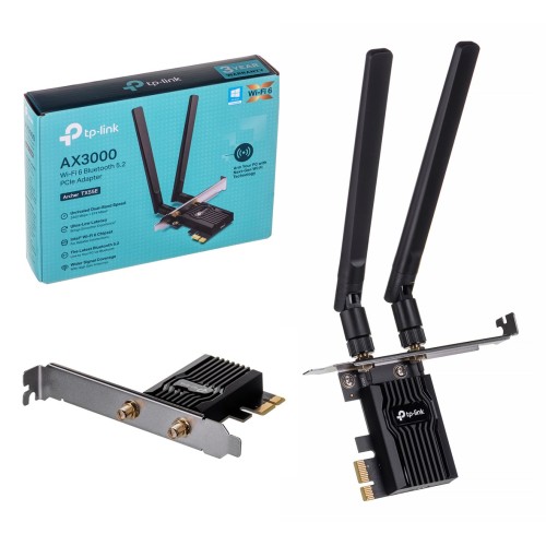 TP-Link ARCHER TX55E network card WLAN / Bluetooth 2402 Mbit/s TP-Link ARCHER TX55E network card WLAN / Bluetooth 2402 Mbit/s