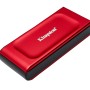 Kingston Technology 1TB XS1000 Red External USB 3.2 Gen 2 Portable Solid State Drive