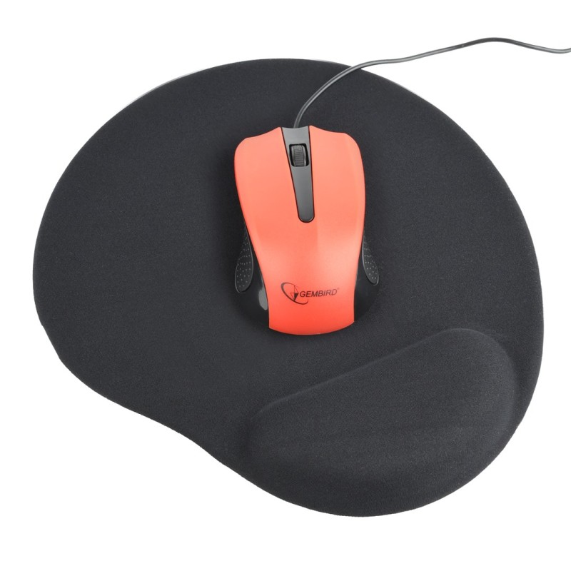 Gembird MP-GEL-BLACK mouse pad