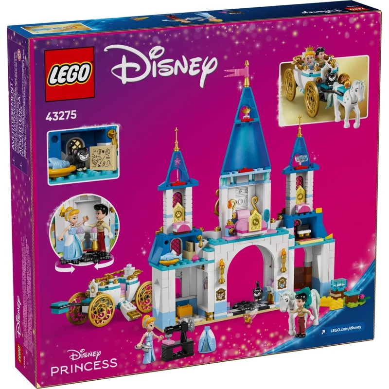 LEGO DISNEY PRINCESS 43275 Cinderella's Castle and Horse Carriage LEGO DISNEY PRINCESS 43275 Cinderella's Castle and Horse Carriage
