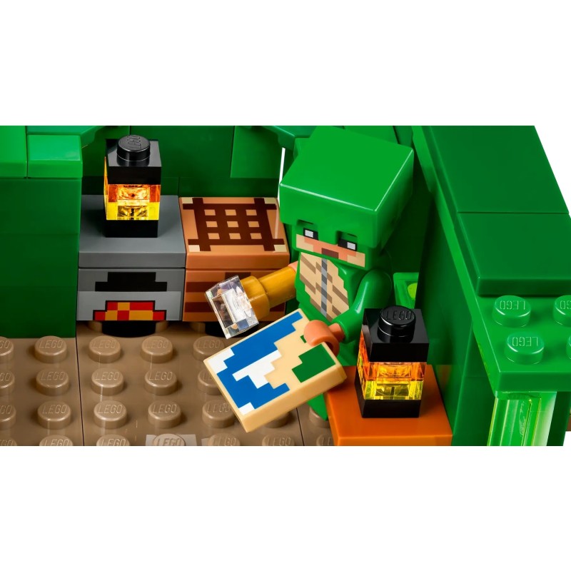 LEGO MINECRAFT 21254 THE TURTLE BEACH HOUSE LEGO MINECRAFT 21254 THE TURTLE BEACH HOUSE
