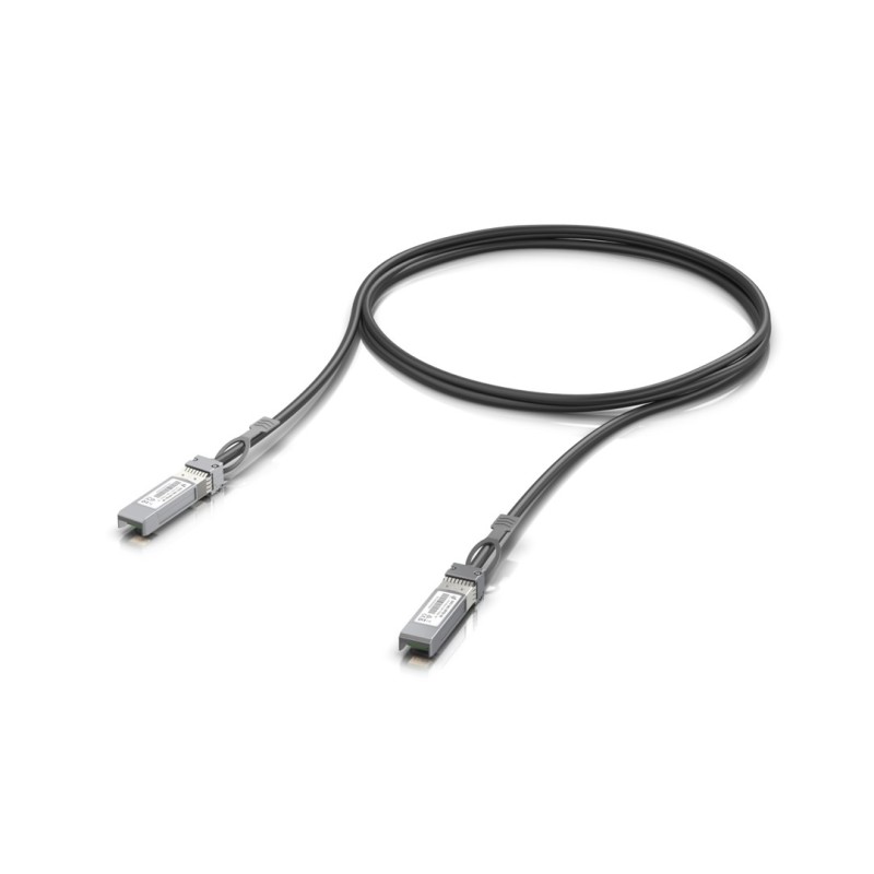 Ubiquiti UACC-DAC-SFP28-1M InfiniBand/fibre optic cable Black Ubiquiti UACC-DAC-SFP28-1M InfiniBand/fibre optic cable Black