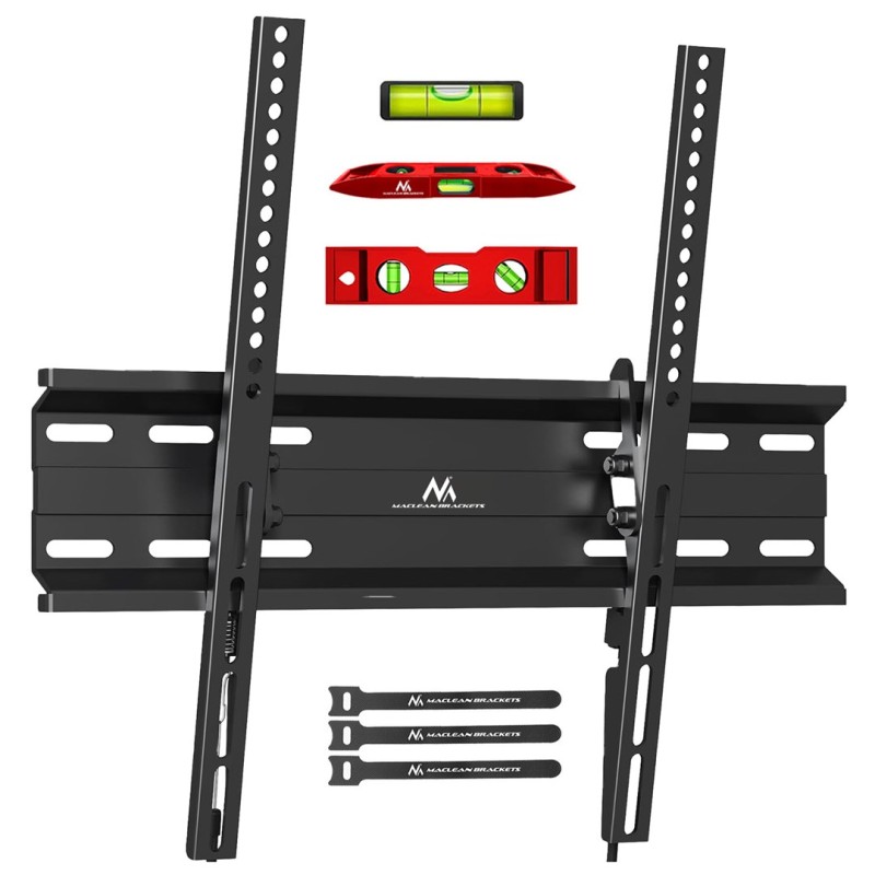 Maclean MC-748A TV or Monitor Mount, TV Wall Holder, Handle, max VESA 400x400, 32-70 Maclean MC-748A TV or Monitor Mount, TV Wall Holder, Handle, max VESA 400x400, 32-70