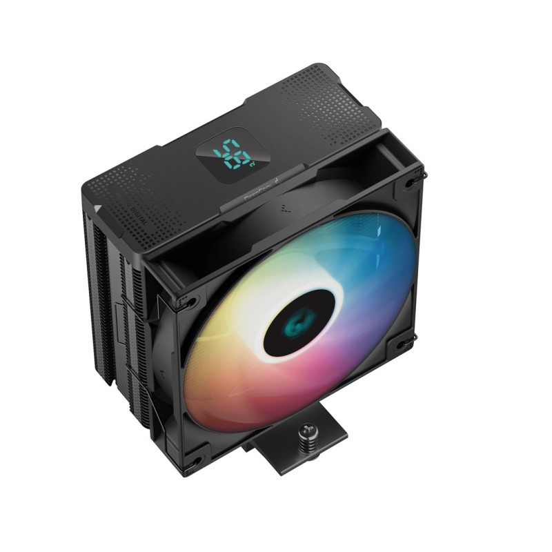 DeepCool AG400 Digital BK ARGB Processor Air cooler 12 cm Black 1 pc(s) DeepCool AG400 Digital BK ARGB Processor Air cooler 12 cm Black 1 pc(s)