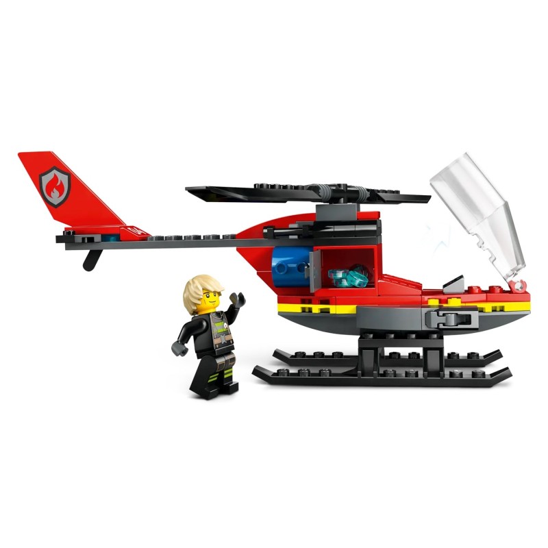 LEGO CITY 60411 FIRE RESCUE HELICOPTER LEGO CITY 60411 FIRE RESCUE HELICOPTER
