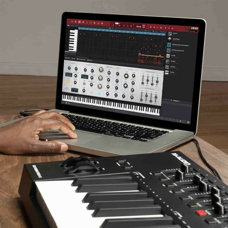 M-AUDIO Oxygen Pro 49 MIDI keyboard 49 keys USB M-AUDIO Oxygen Pro 49 MIDI keyboard 49 keys USB