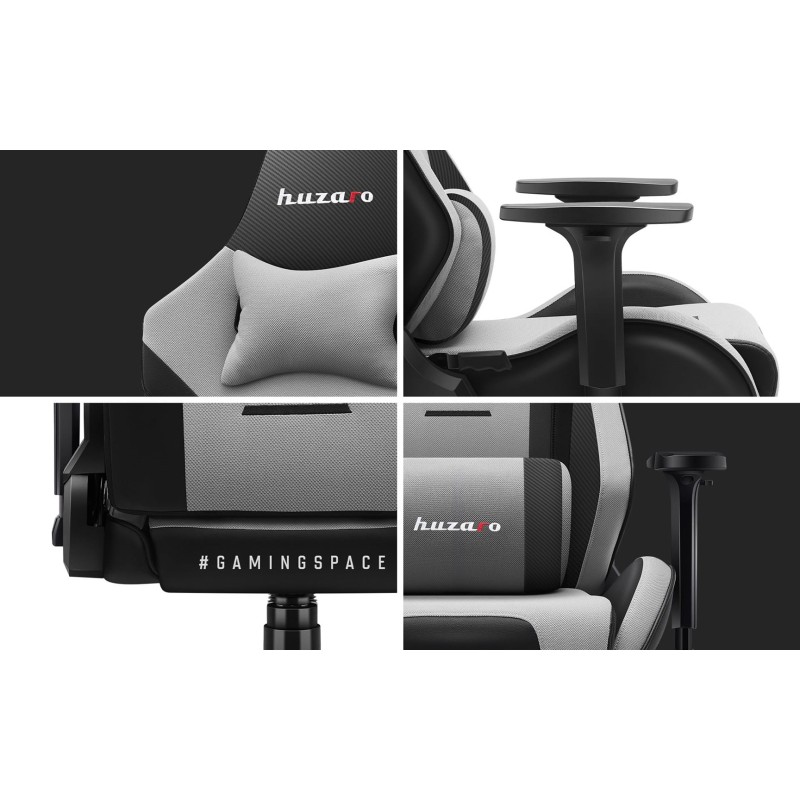 Gaming chair - Huzaro Force 7.6 Grey Gaming chair - Huzaro Force 7.6 Grey