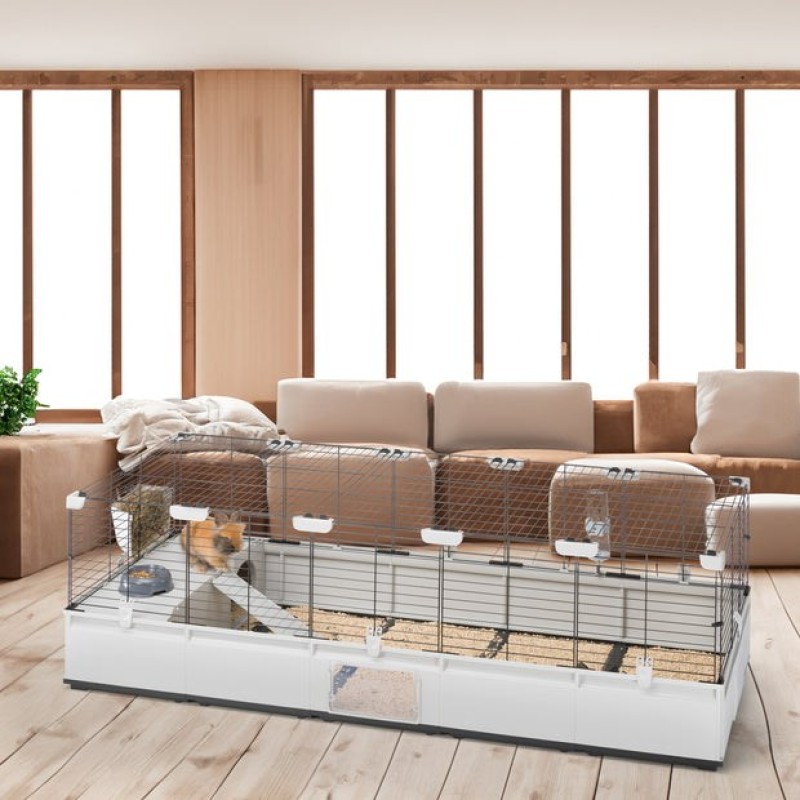 FERPLAST Modular 4 - cage for rabbit and domestic guinea pig - 179 x 72 x 56cm FERPLAST Modular 4 - cage for rabbit and domestic guinea pig - 179 x 72 x 56cm