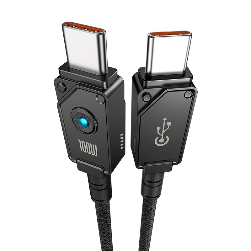 Baseus Unbreakable USB C to USB C cable 1 m Black Baseus Unbreakable USB C to USB C cable 1 m Black