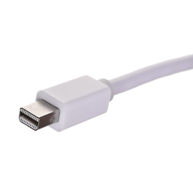 Savio CL-57 video cable adapter 0.2 m Mini DisplayPort HDMI Type A (Standard) White Savio CL-57 video cable adapter 0.2 m Mini DisplayPort HDMI Type A (Standard) White