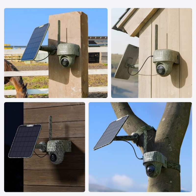 Reolink Go Series G450 with Solar Panel 2 - 4K 4G LTE PT Wildlife Cam, Animal Detection & Recognition, 360° View, 32GB microSD card Reolink Go Series G450 with Solar Panel 2 - 4K 4G LTE PT Wildlife Cam, Animal Detection & Recognition, 360° View, 32GB microSD card