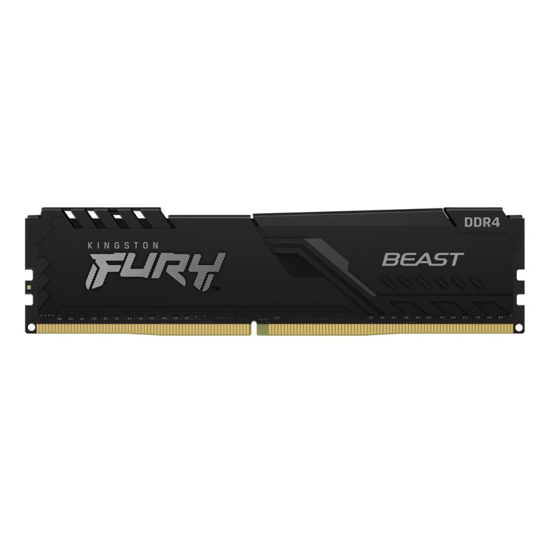 Kingston Technology FURY 16GB 3200MT/s DDR4 CL16 DIMM (Kit of 2) Beast Black Kingston Technology FURY 16GB 3200MT/s DDR4 CL16 DIMM (Kit of 2) Beast Black