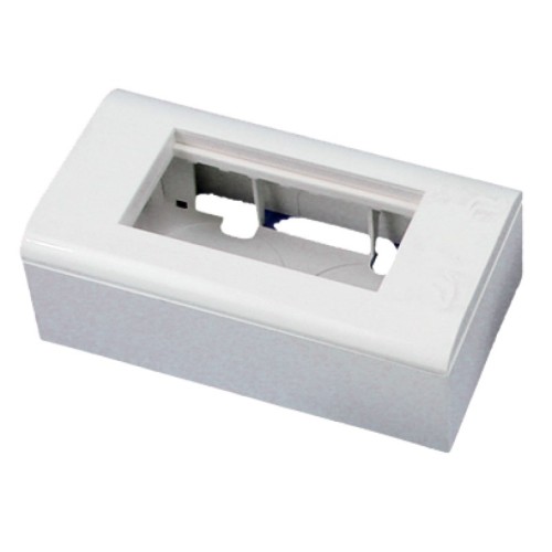 Set 2M Alantec white Box + support + frame 90x45 Set 2M Alantec white Box + support + frame 90x45
