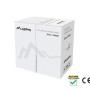LANBERG CABLE UTP CAT.5E 305M WIRE CU GRAY FLUKE