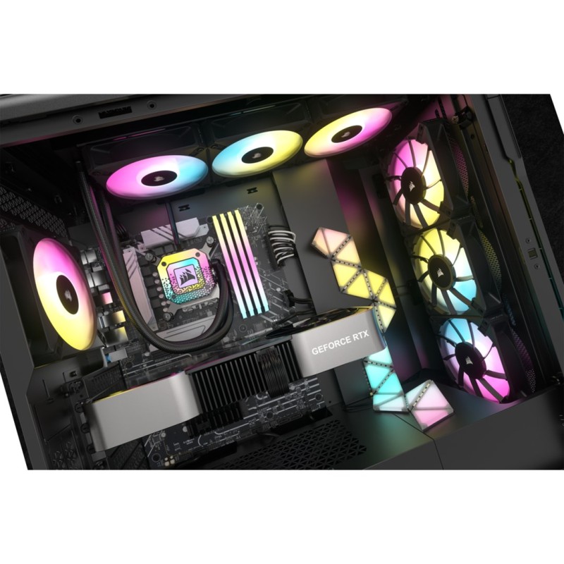 Corsair iCUE H150i ELITE CAPELLIX XT Processor All-in-one liquid cooler 12 cm Black 1 pc(s) Corsair iCUE H150i ELITE CAPELLIX XT Processor All-in-one liquid cooler 12 cm Black 1 pc(s)