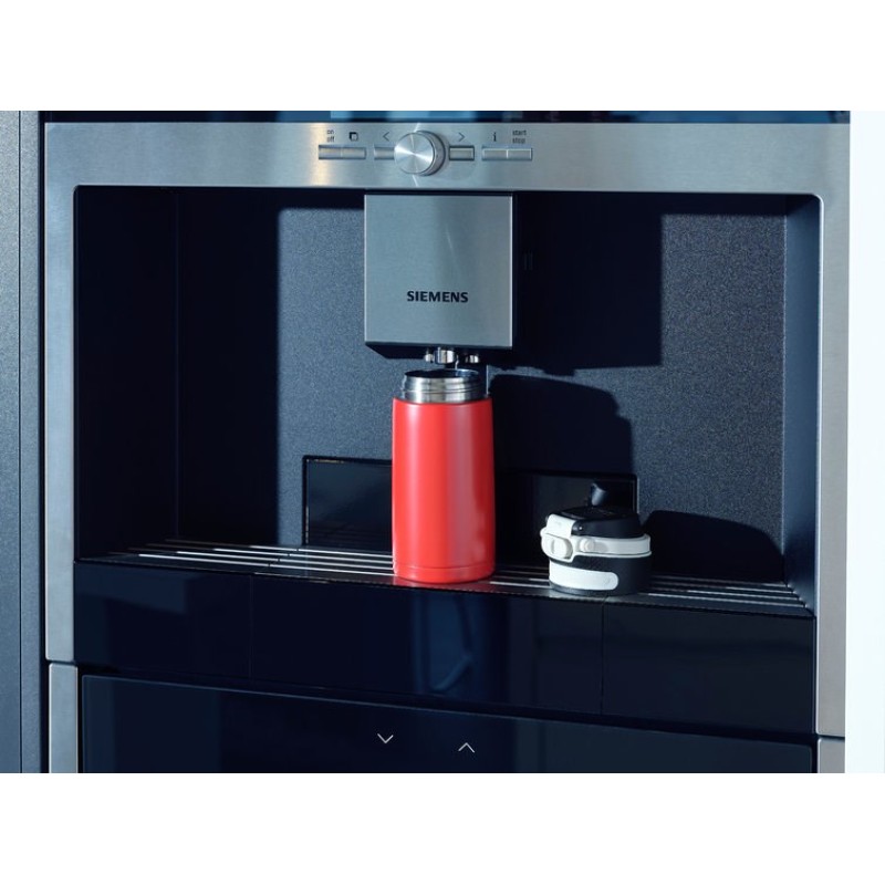 Leifheit 03245 travel mug 350 ml Black, Red Stainless steel