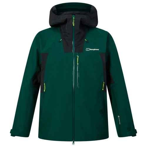 Berghaus Ridge-Seeker GTX Jacket size M green + Berghaus M RIDGE-SEEKER GTX PANT BLK/BLK size 34
