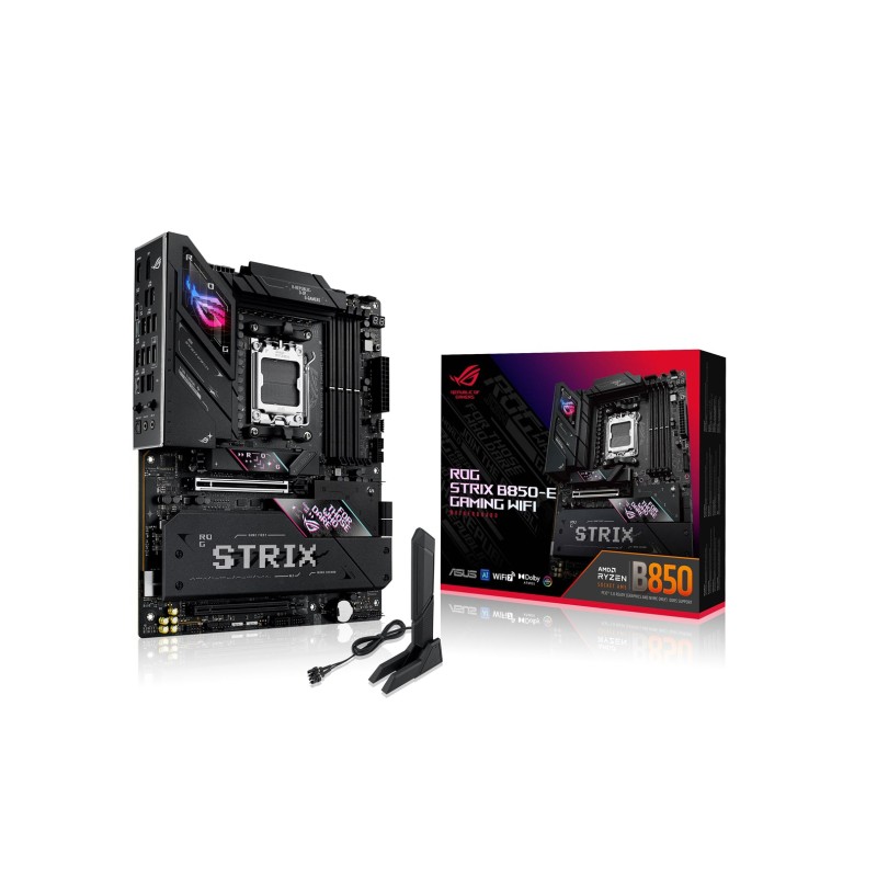 ASUS ROG STRIX B850-E GAMING WIFI AMD B850 socket AM5 ATX motherboard ASUS ROG STRIX B850-E GAMING WIFI AMD B850 socket AM5 ATX motherboard