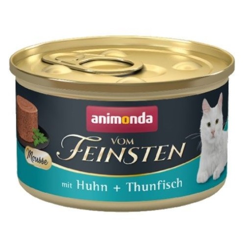 ANIMONDA Vom Feinsten Mousse Chicken and Tuna - wet cat food - 85 g ANIMONDA Vom Feinsten Mousse Chicken and Tuna - wet cat food - 85 g