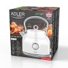 Adler AD 4070 blender 1.5 L Tabletop blender Black,Transparent 600 W