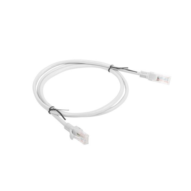 Lanberg Patchcord RJ45, cat. 6, UTP, 1m, grey Lanberg Patchcord RJ45, cat. 6, UTP, 1m, grey