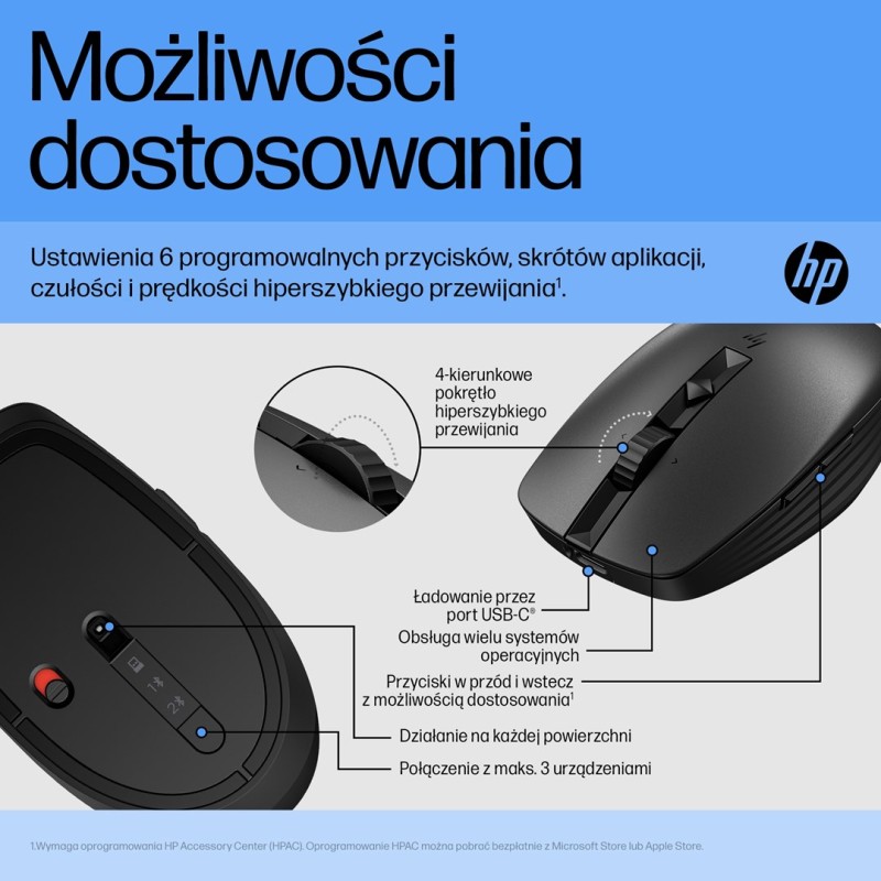 HP 710 Rechargeable Silent Mouse HP 710 Rechargeable Silent Mouse