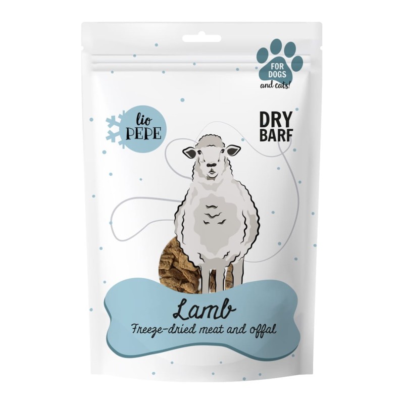 PAKA ZWIERZAKA Pepe Lio Lamb lungs - dog treat - 30g PAKA ZWIERZAKA Pepe Lio Lamb lungs - dog treat - 30g