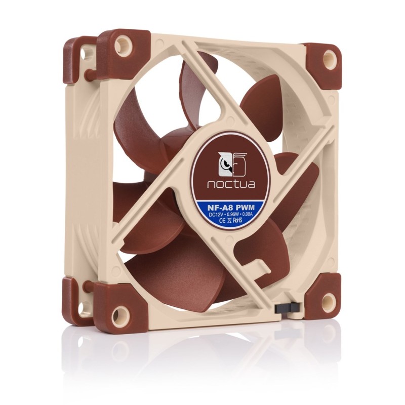 Noctua NF-A8 PWM computer cooling system Computer case Fan 8 cm Beige, Brown Noctua NF-A8 PWM computer cooling system Computer case Fan 8 cm Beige, Brown