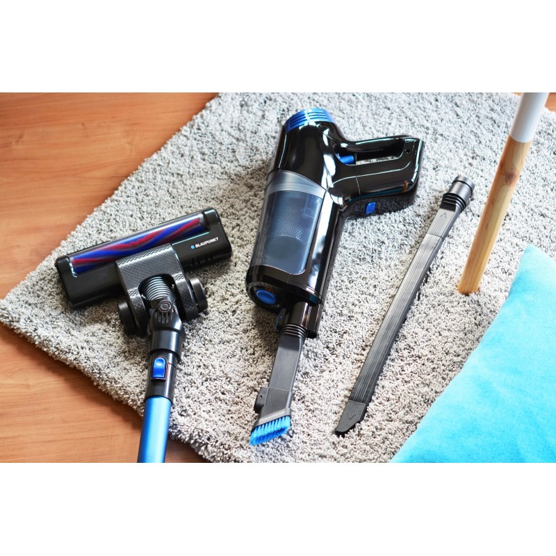 Blaupunkt VCH602BL stick vacuum/electric broom 2-in-1 stick vacuum Battery Dry Cyclonic Bagless 0.7 L 135 W Black, Blue Blaupunkt VCH602BL stick vacuum/electric broom 2-in-1 stick vacuum Battery Dry Cyclonic Bagless 0.7 L 135 W Black, Blue
