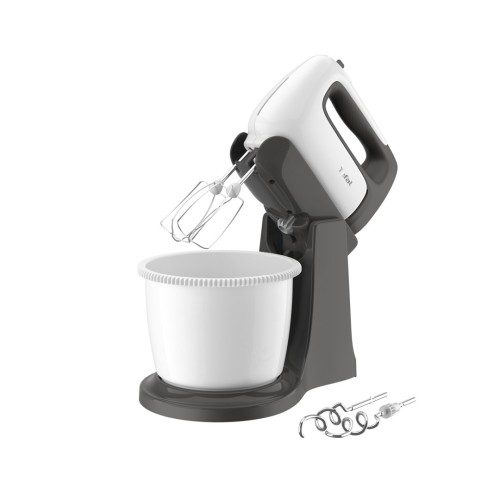 Tefal Prep'Mix+ HT4641 Stand mixer 500 W Grey, White Tefal Prep'Mix+ HT4641 Stand mixer 500 W Grey, White