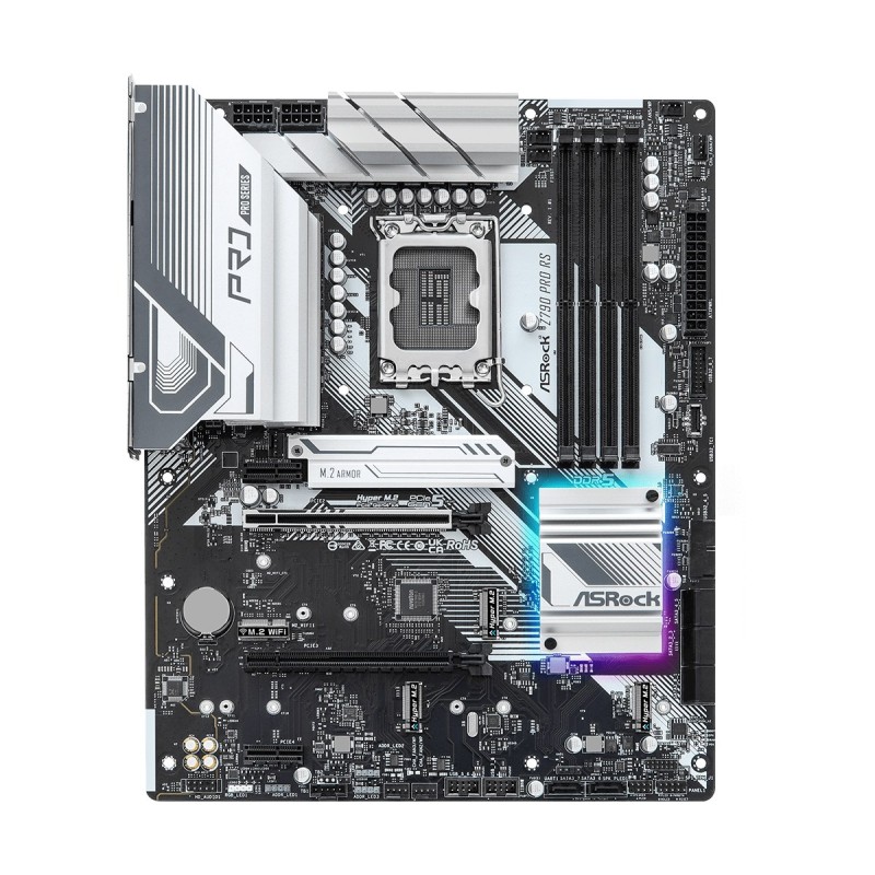 Asrock Z790 Pro RS Intel Z790 LGA 1700 ATX Asrock Z790 Pro RS Intel Z790 LGA 1700 ATX