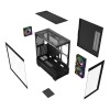 Gembird Gaming case Fornax X550 aquarium type, ATX, 2x USB 3.2 + 1x USB type-C, black Gembird Gaming case Fornax X550 aquarium type, ATX, 2x USB 3.2 + 1x USB type-C, black