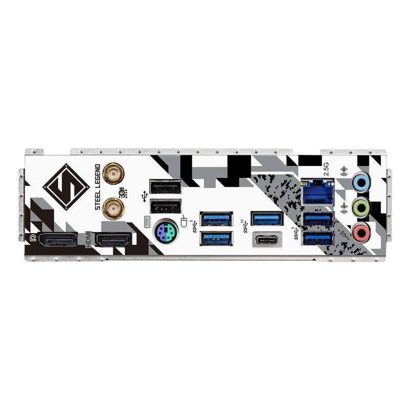 Asrock B760M Steel Legend WiFi Intel B760 LGA 1700 micro ATX Asrock B760M Steel Legend WiFi Intel B760 LGA 1700 micro ATX