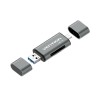 Vention USB3.0 Multi-function Card Reader Gray Metal Type
